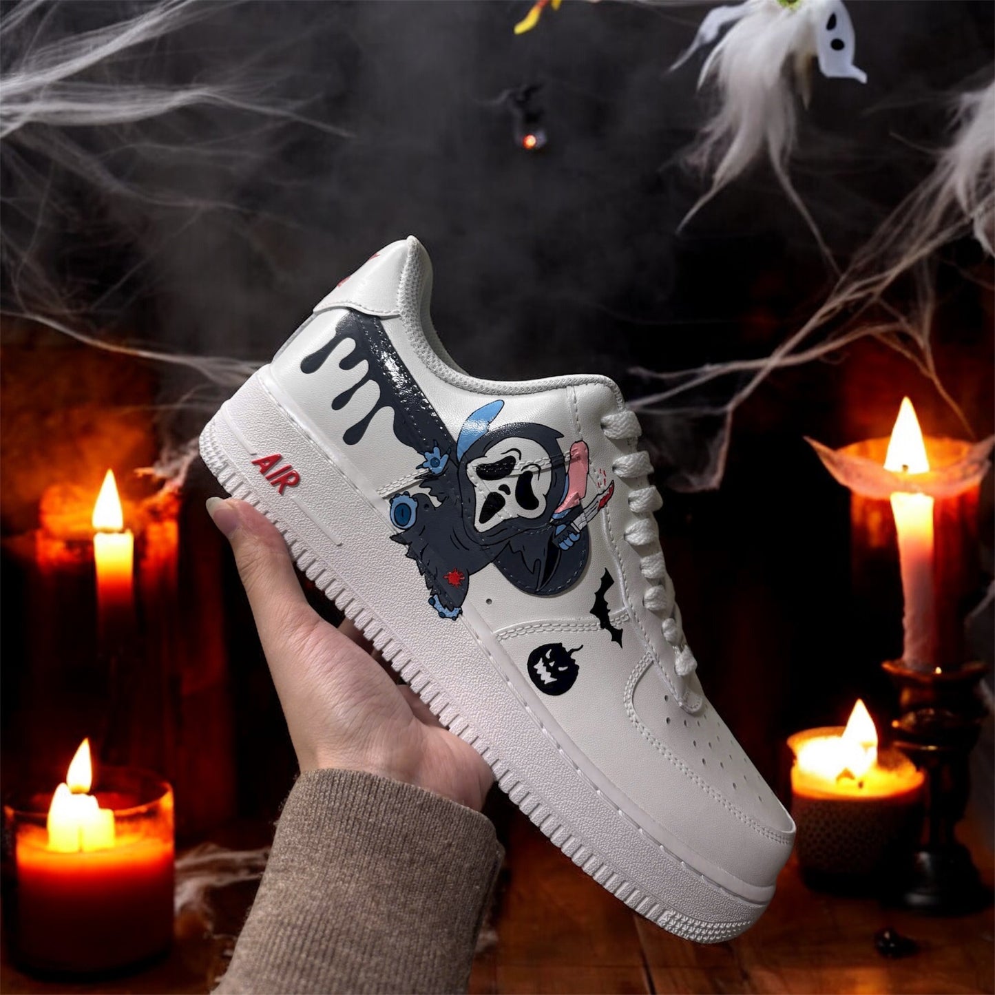 Stitch Ghosts Custom Shoes Air Force 1