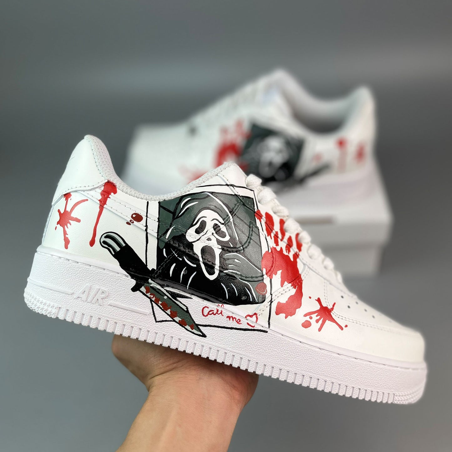 Call Me Halloween Custom Sneaker