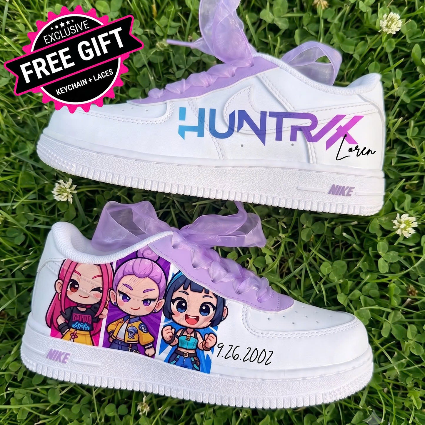 Limited Edition: Huntix custom shoes air force 1 kids 1