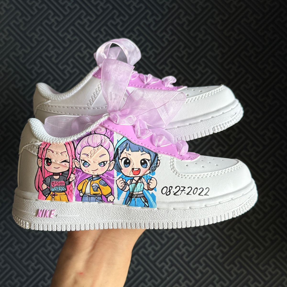 Limited Edition: Huntix custom shoes air force 1 kids 1