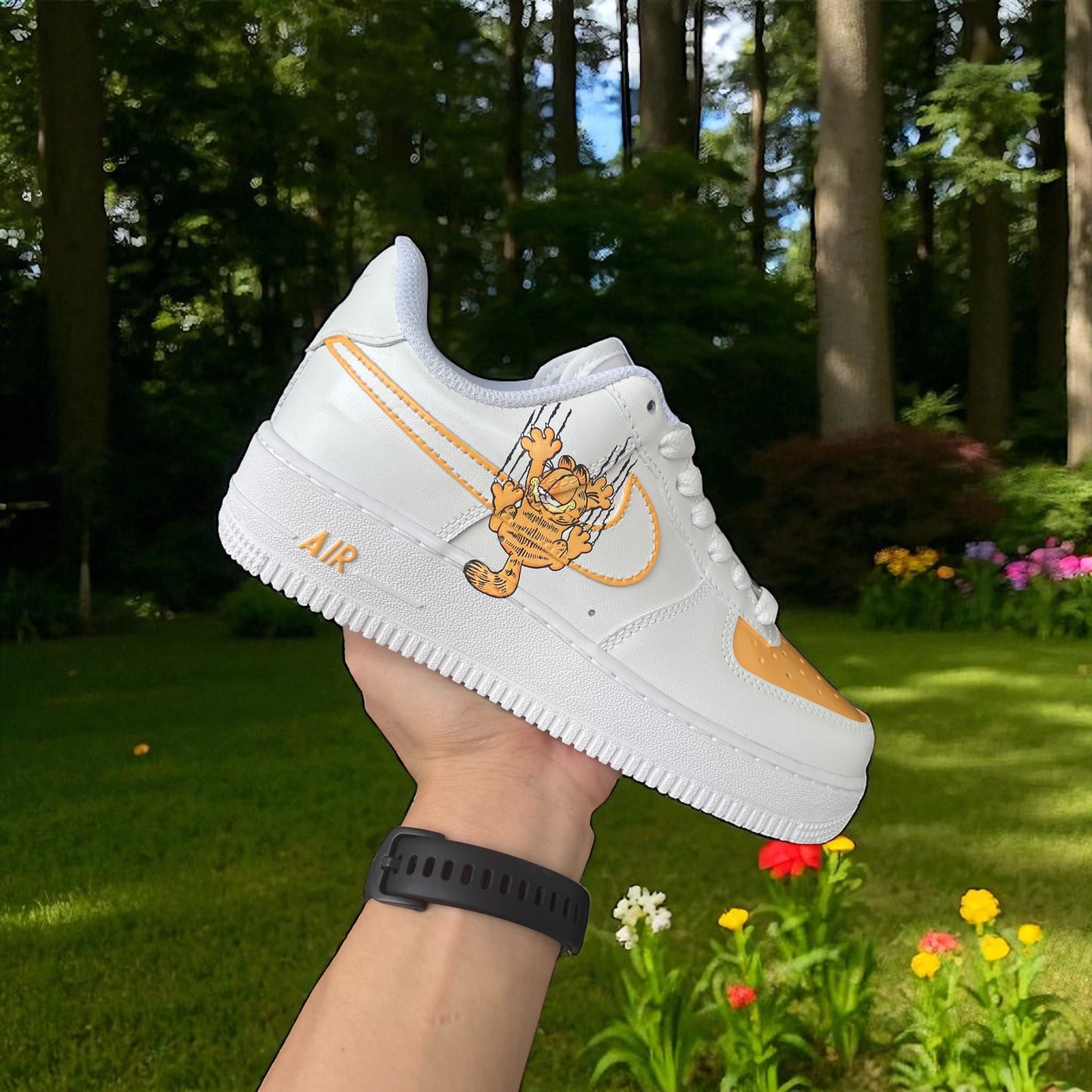 Garfield Custom Shoes Air Force 1's Sneakers