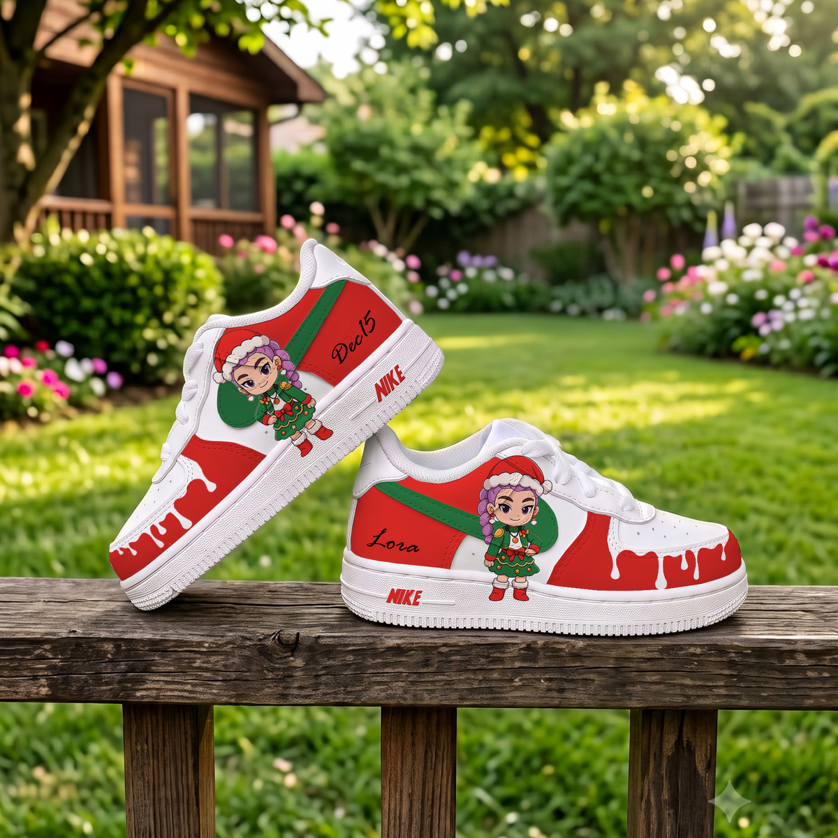Limited Edition: Hand Painted Shoes K17