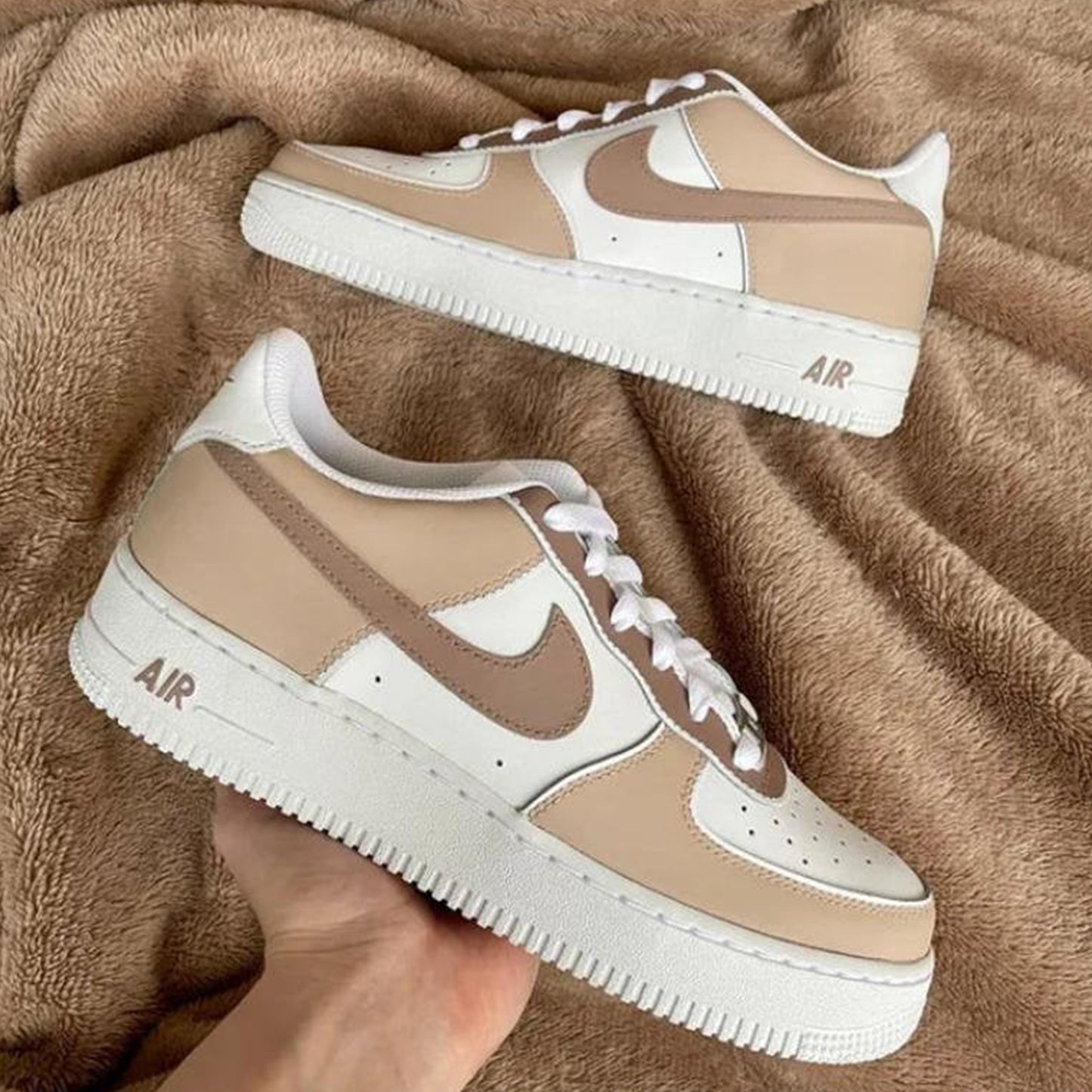 Deep Brown Art Custom Sneaker