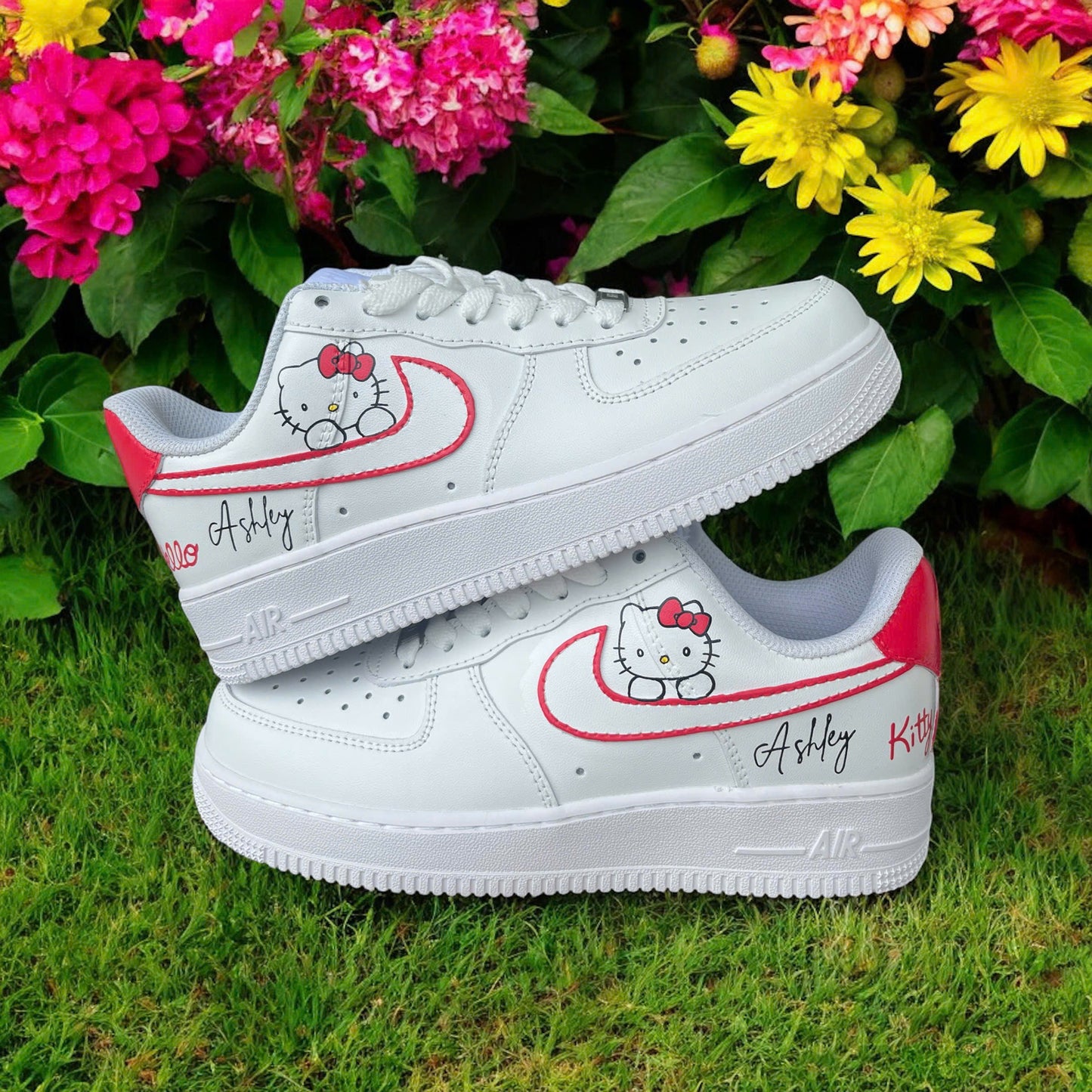 Red Kitty Custom Sneaker