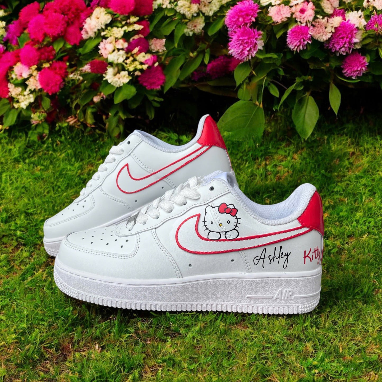 Red Kitty Custom Sneaker