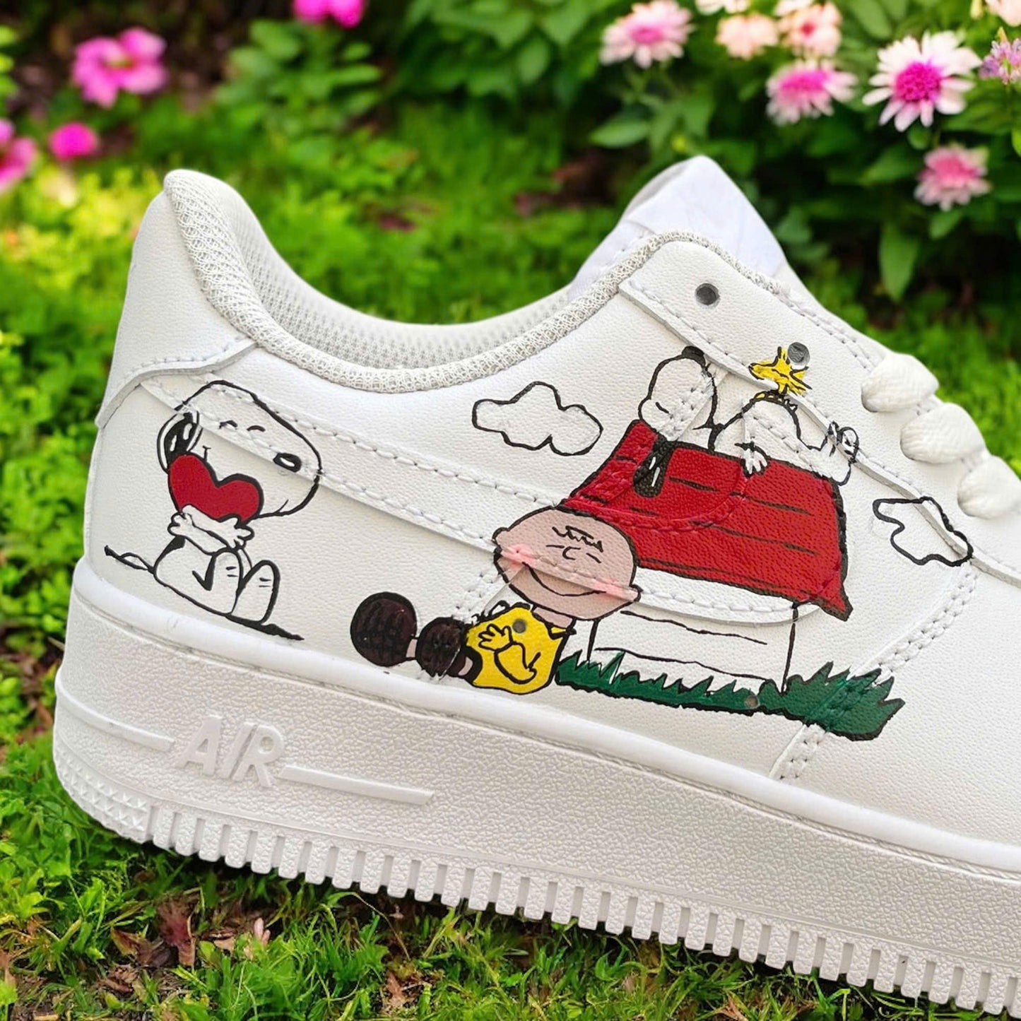 Snoopy Dog Cartoon Custom Sneaker Air Force 1