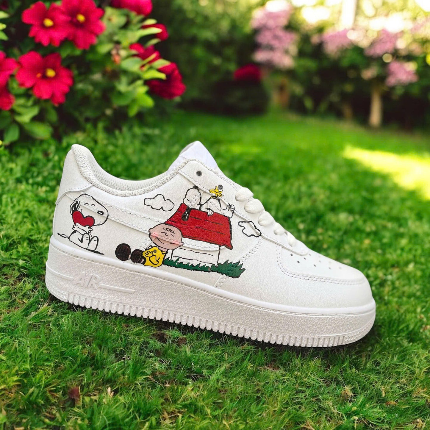 Snoopy Dog Cartoon Custom Sneaker Air Force 1