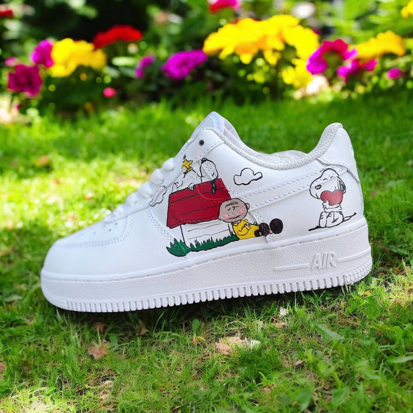 Snoopy Dog Cartoon Custom Sneaker Air Force 1