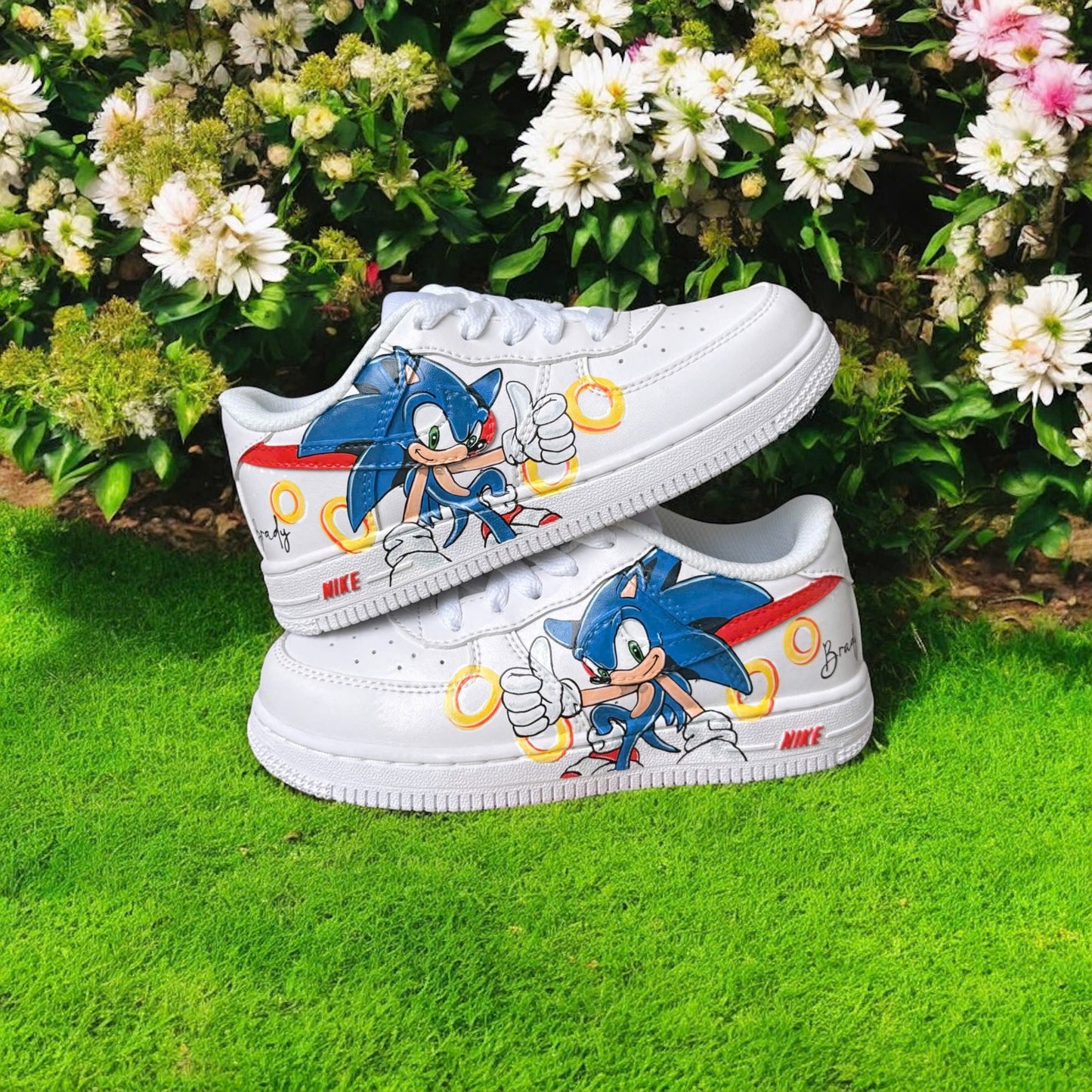 Sonic custom shoes