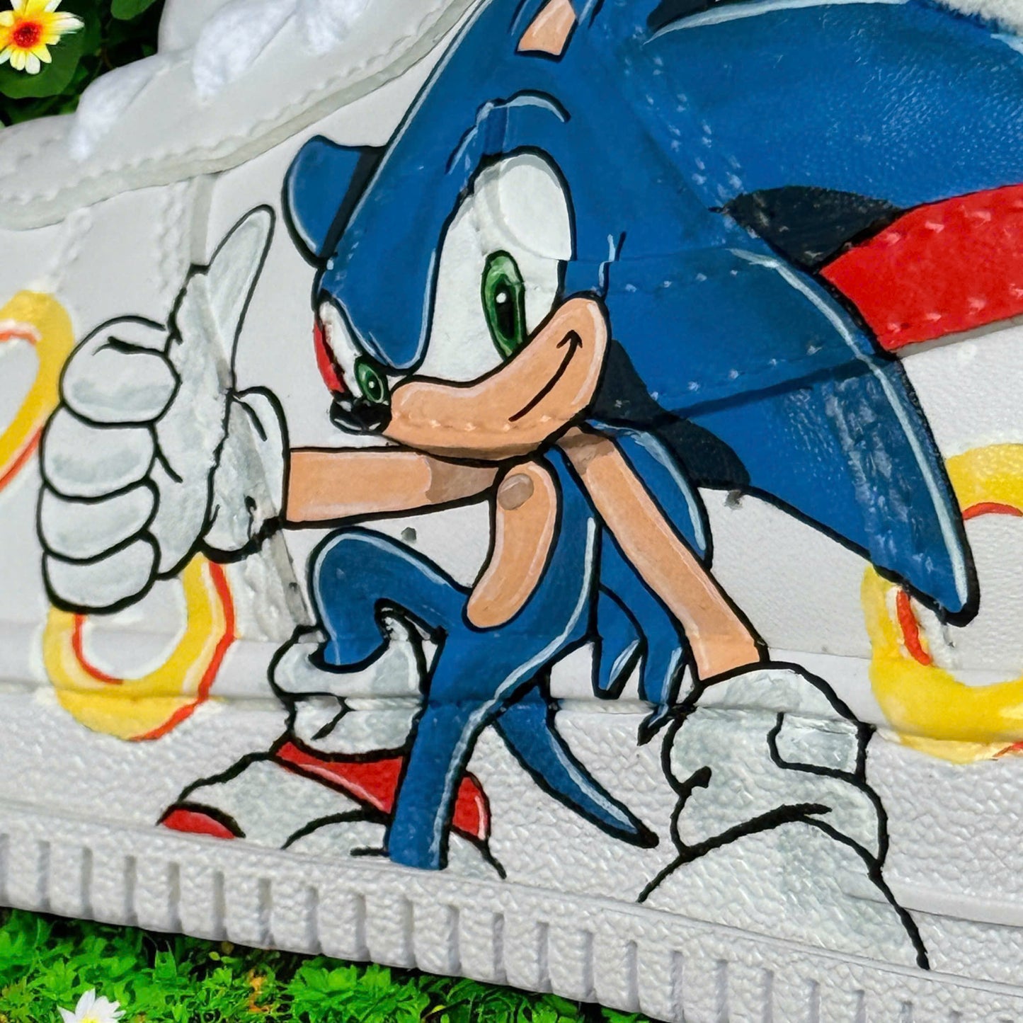 Sonic custom shoes
