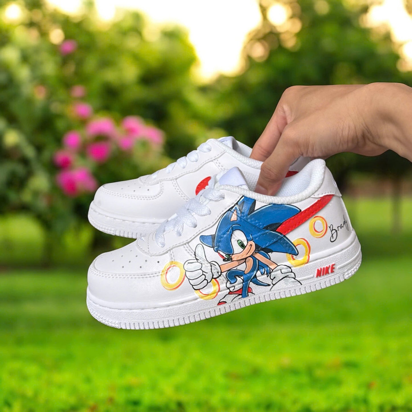 Sonic custom shoes