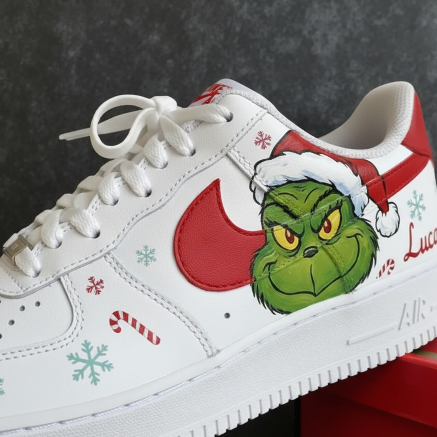 Christmas custom shoes 05
