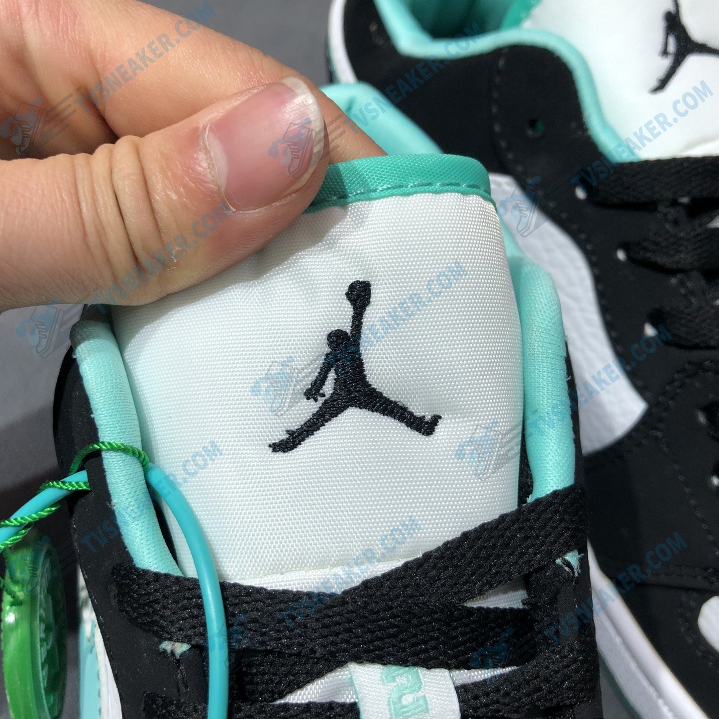 JD Black Green Sneaker