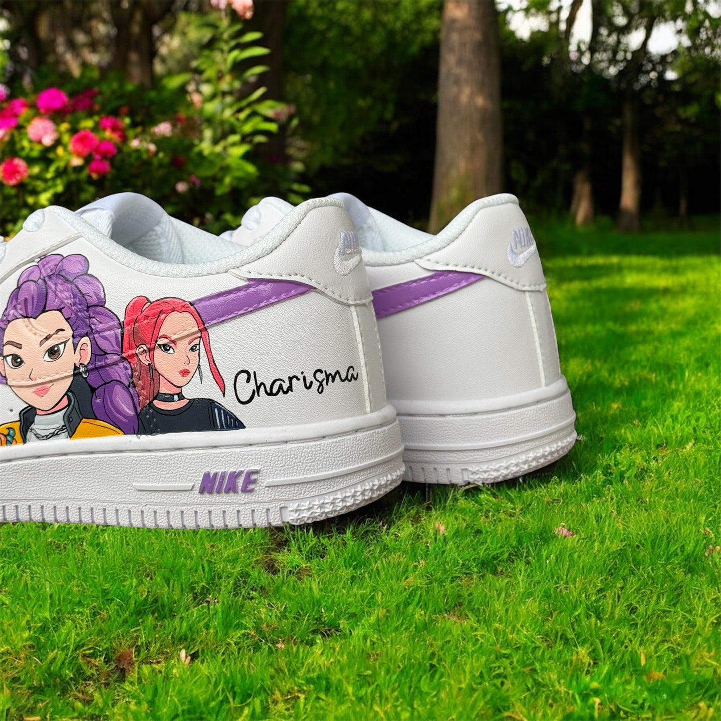 K Pop Hand Painted Shoes