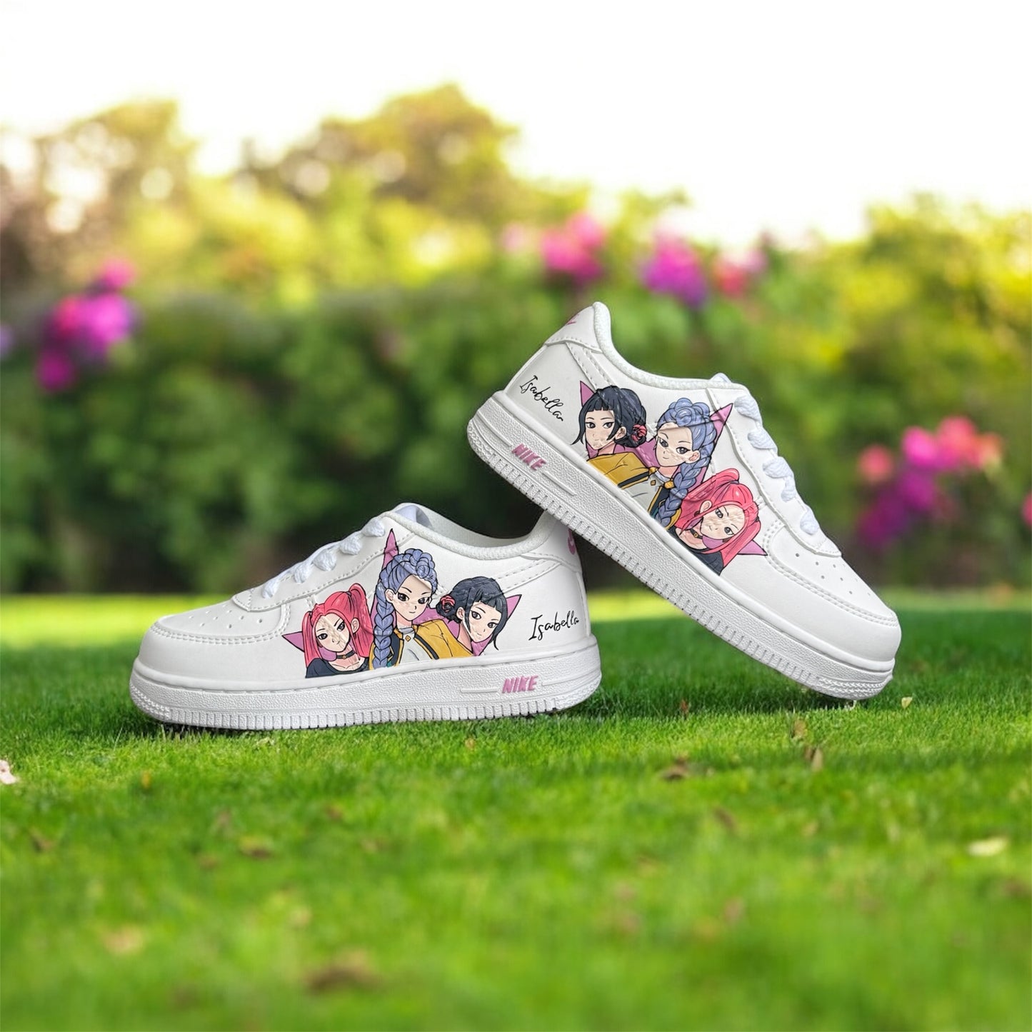 Kpop 5 Hand Painted Shoes