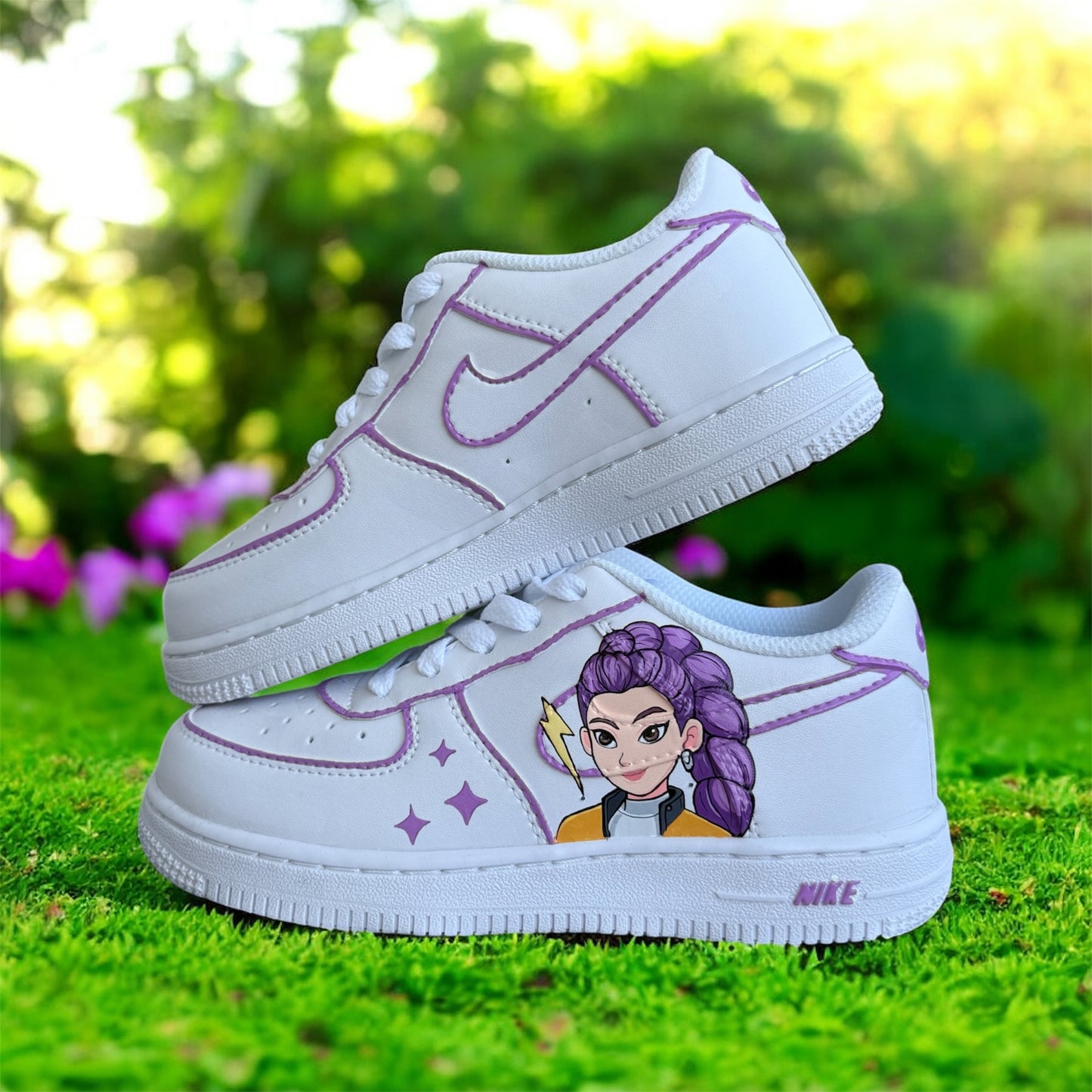 Kpop 3 Hand Painted Shoes