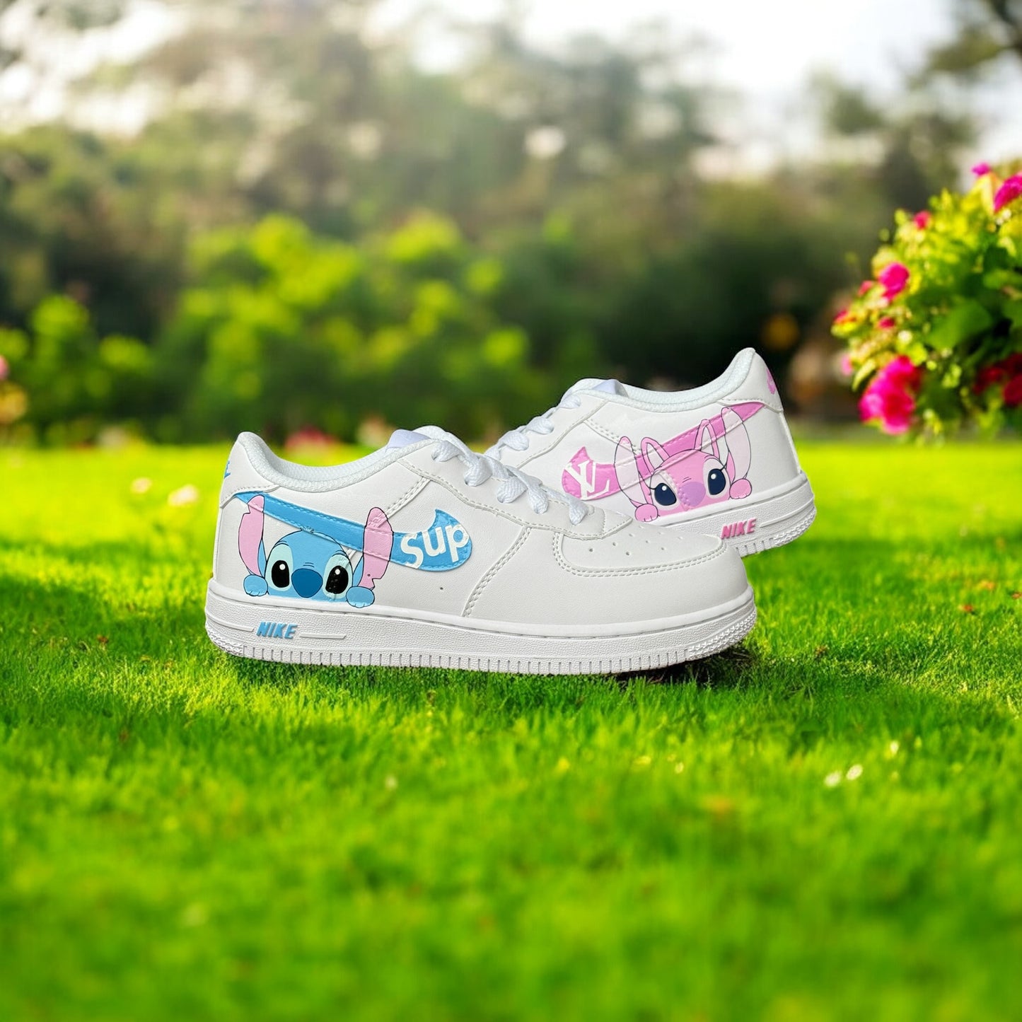 Stitch Angel Custom Shoes AF1