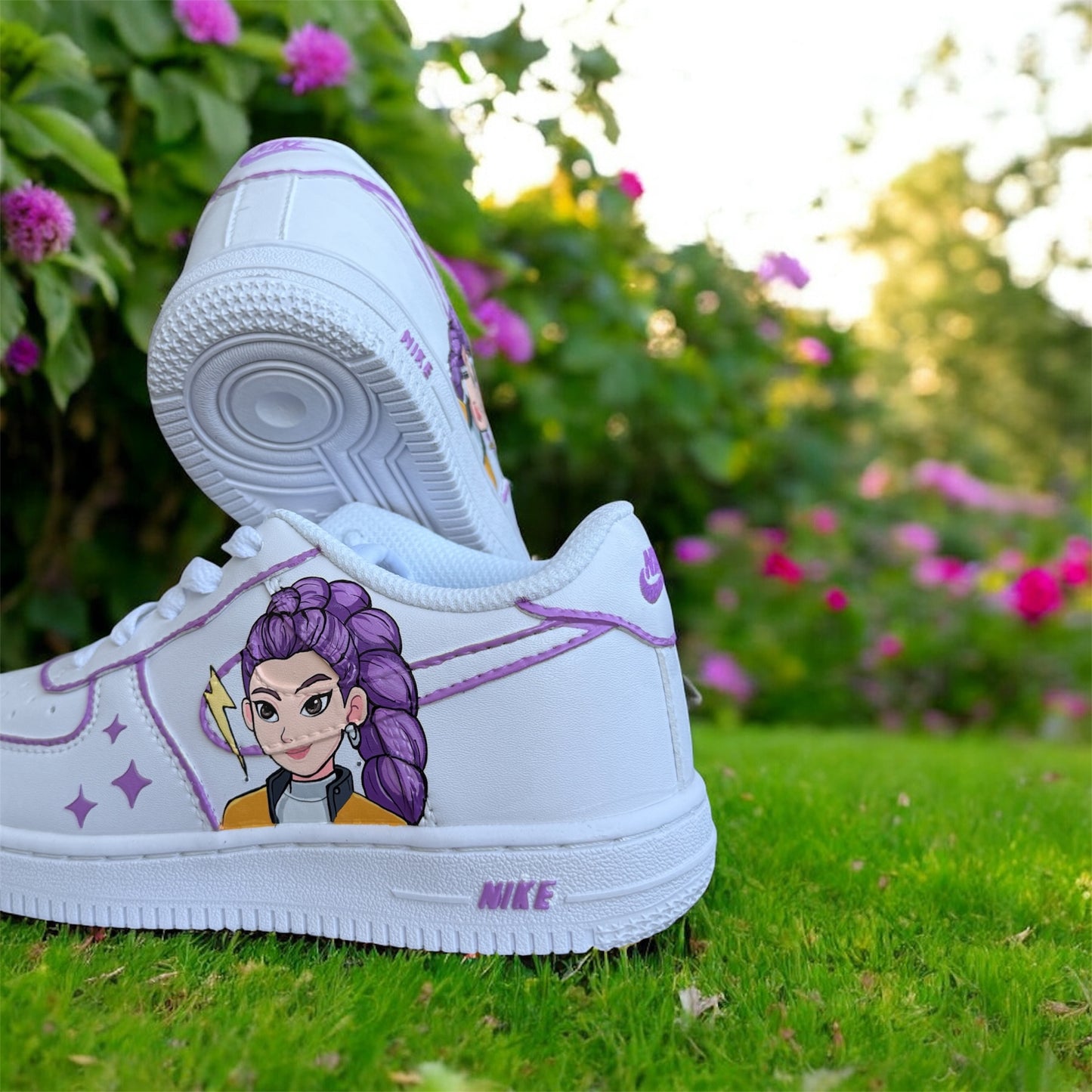 Kpop 3 Hand Painted Shoes