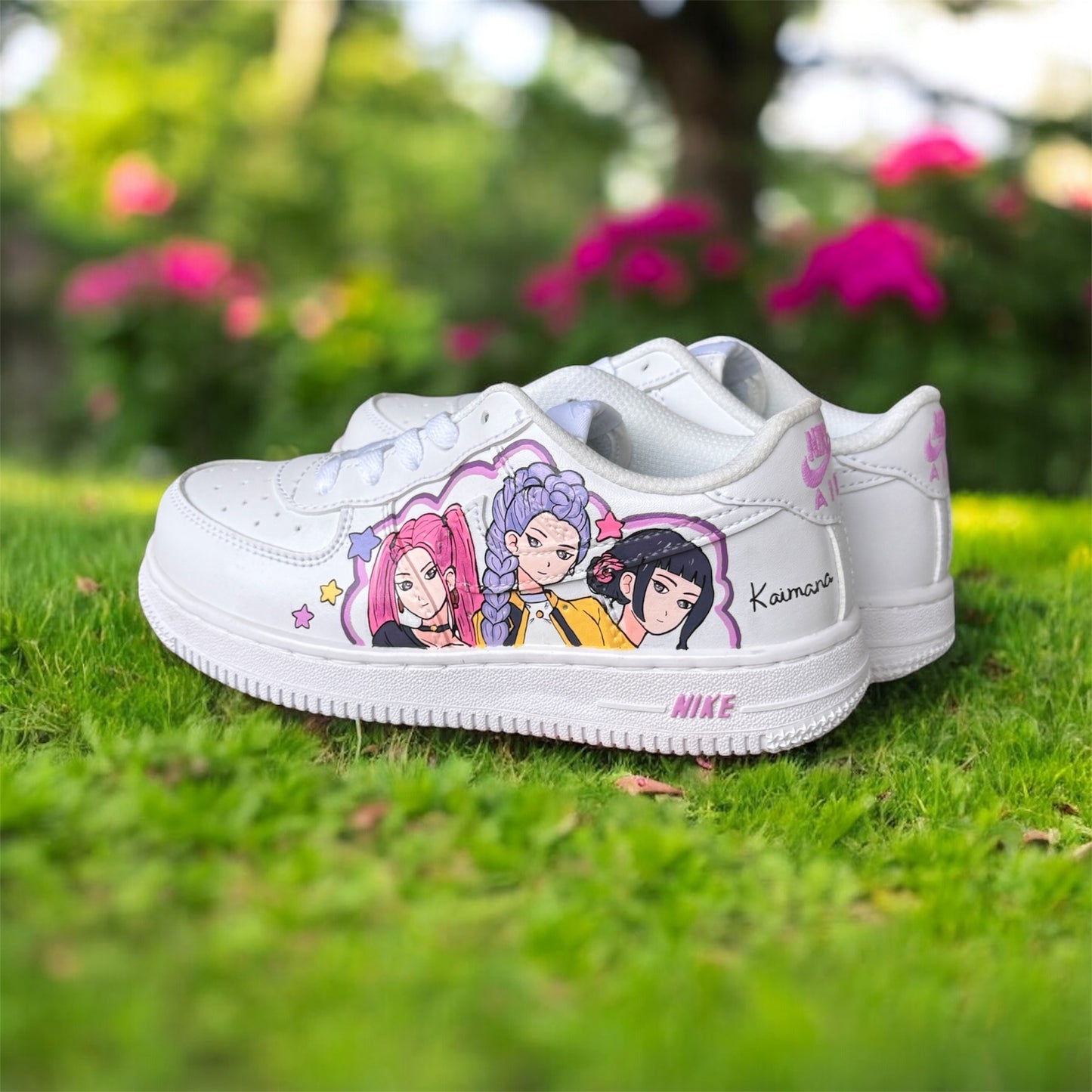 Kpop 6 Hand Painted Shoes