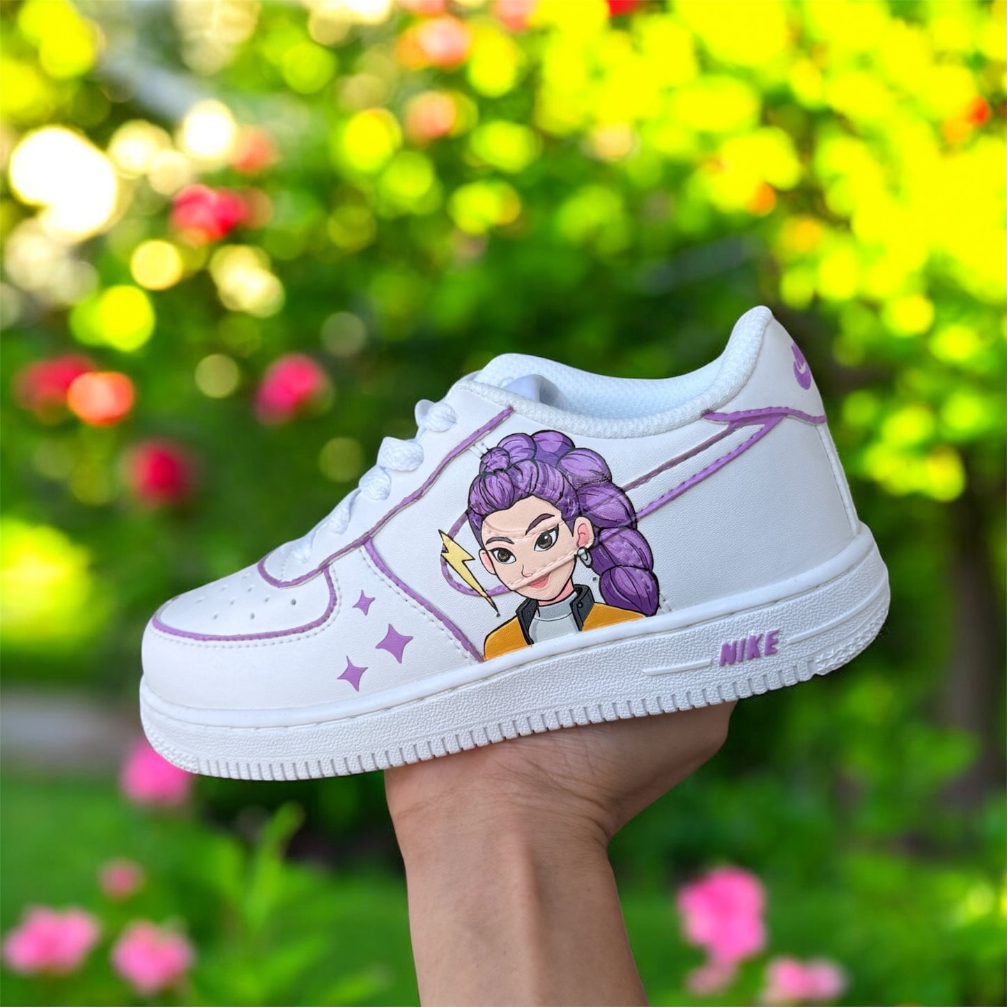 Kpop 3 Hand Painted Shoes