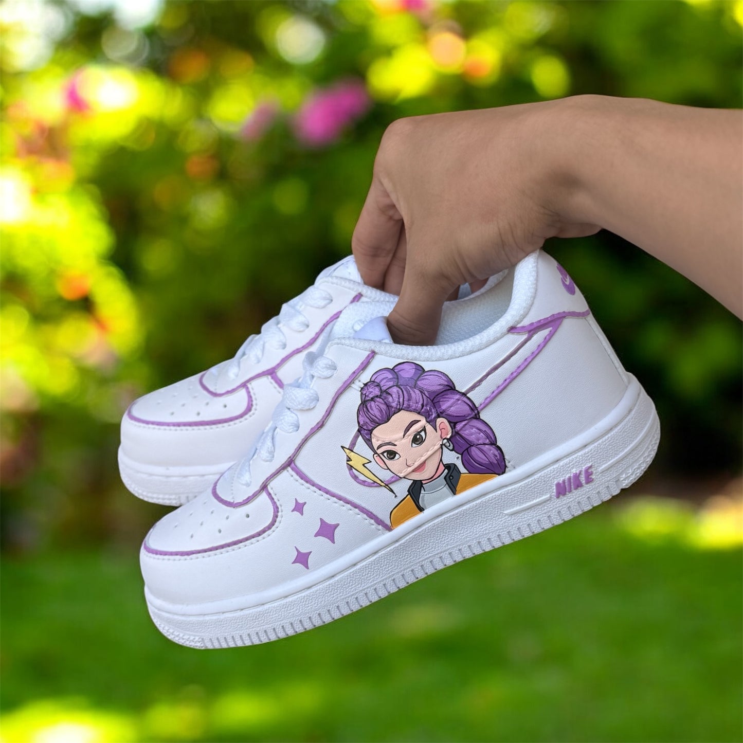 Kpop 3 Hand Painted Shoes