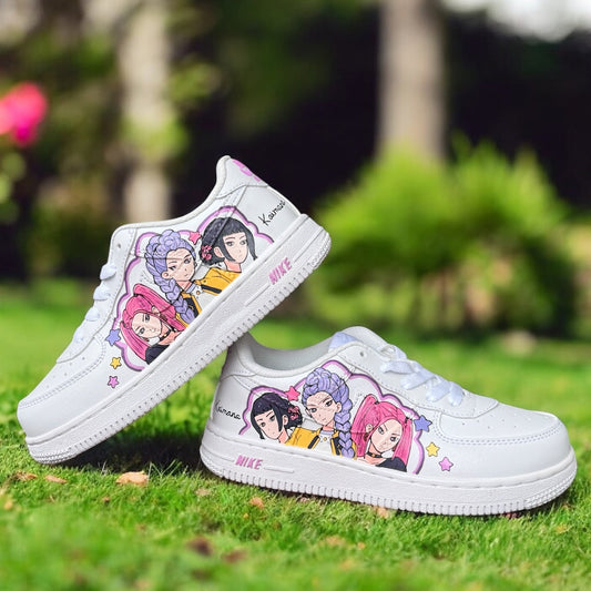 Kpop 6 Hand Painted Shoes