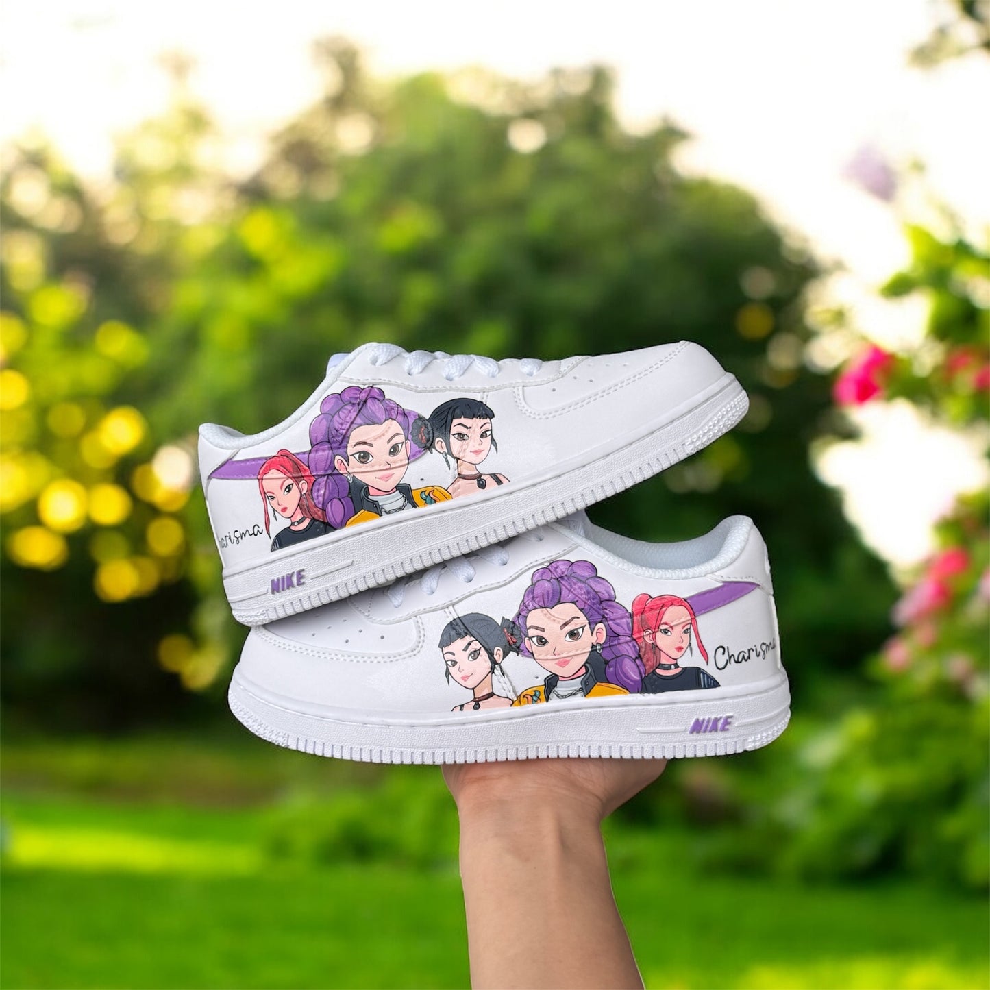 K Pop Hand Painted Shoes