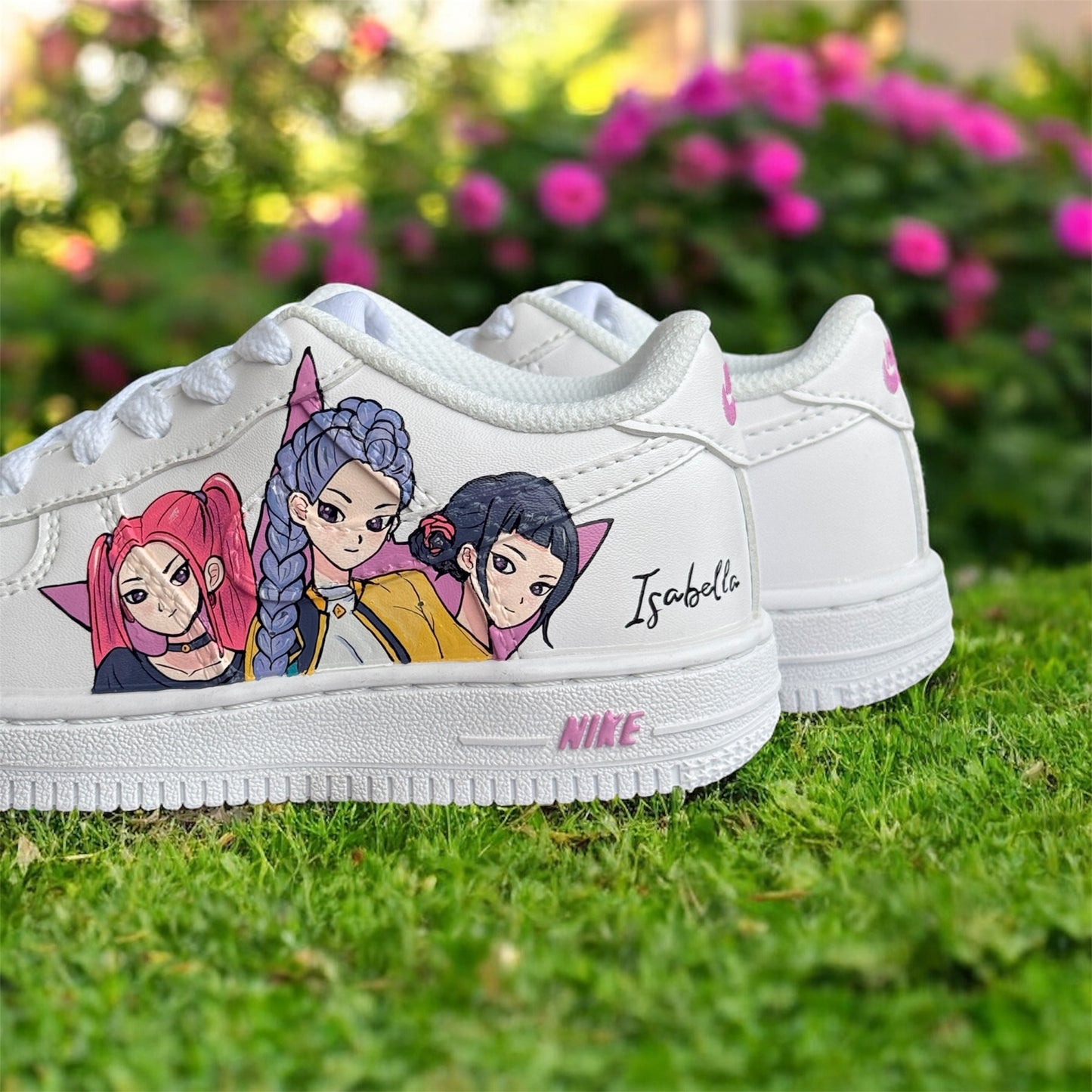 Kpop 5 Hand Painted Shoes