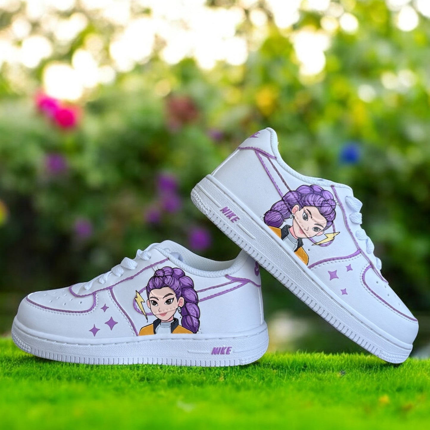 Kpop 3 Hand Painted Shoes