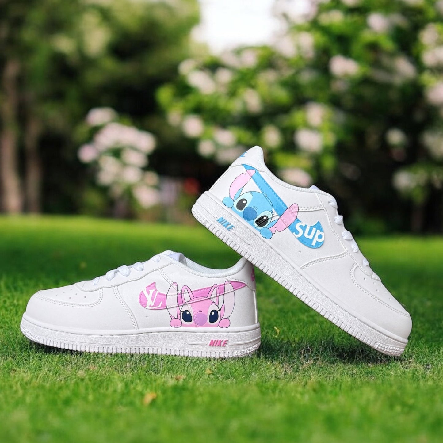 Stitch Angel Custom Shoes AF1