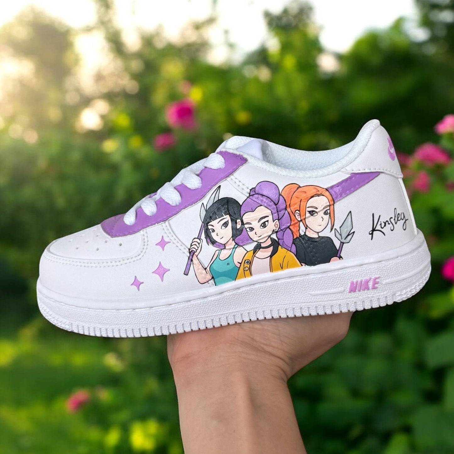 Kpop 2 Hand Painted Shoes