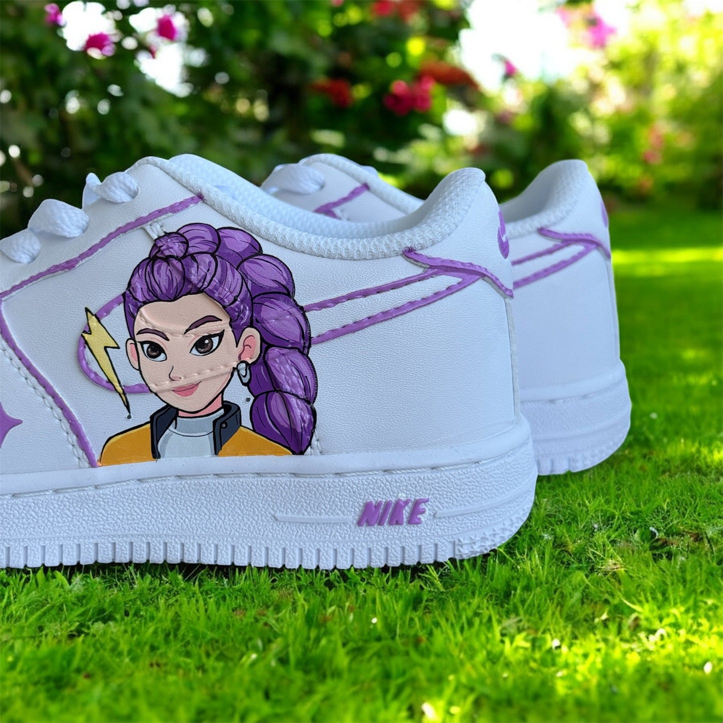 Kpop 3 Hand Painted Shoes