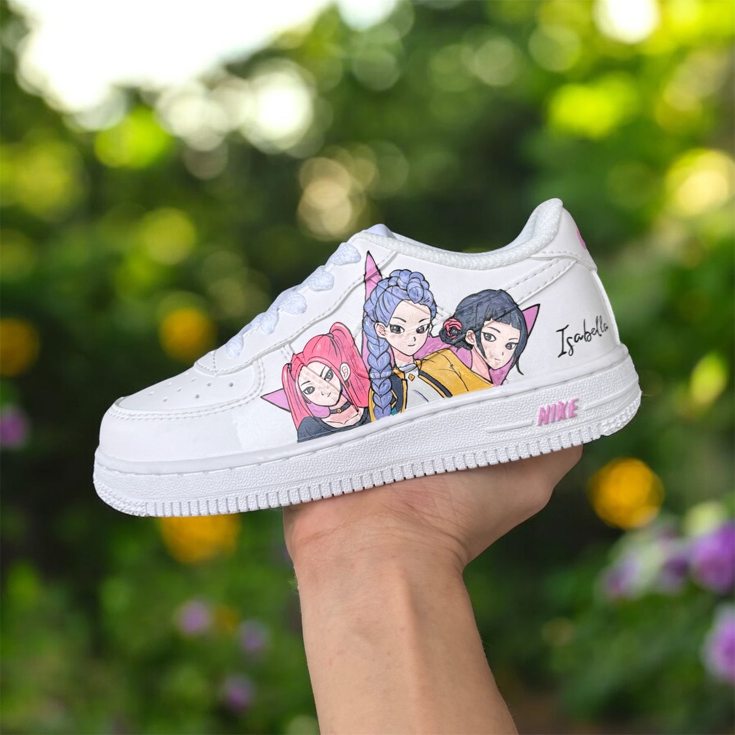 Kpop 5 Hand Painted Shoes