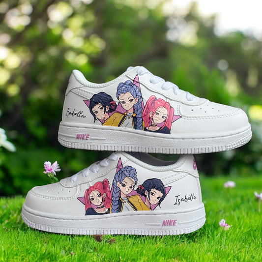 Kpop 5 Hand Painted Shoes