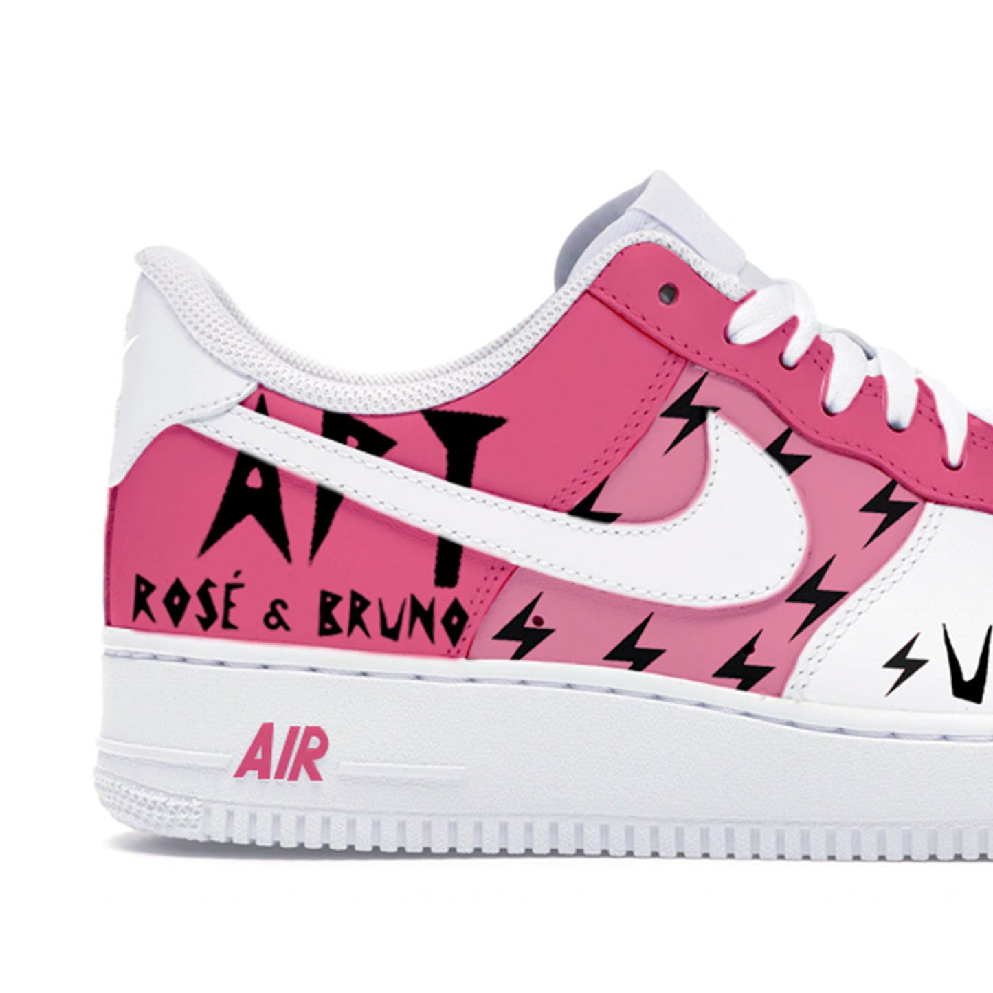 APT Rose Bruno Custom Air Force 1 Shoes