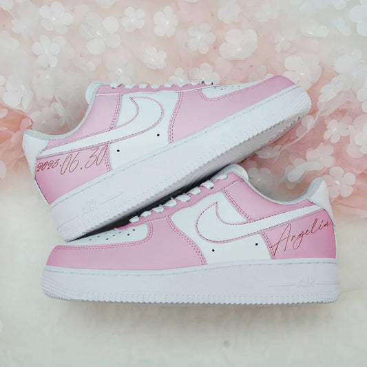 Pink Pastel Custom Sneaker