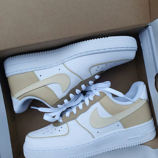 Beige Art Custom Sneaker