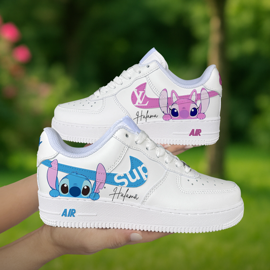 Stitch Angel Custom Shoes AF1