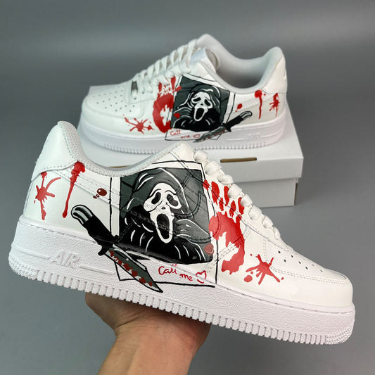 Call Me Halloween Custom Sneaker