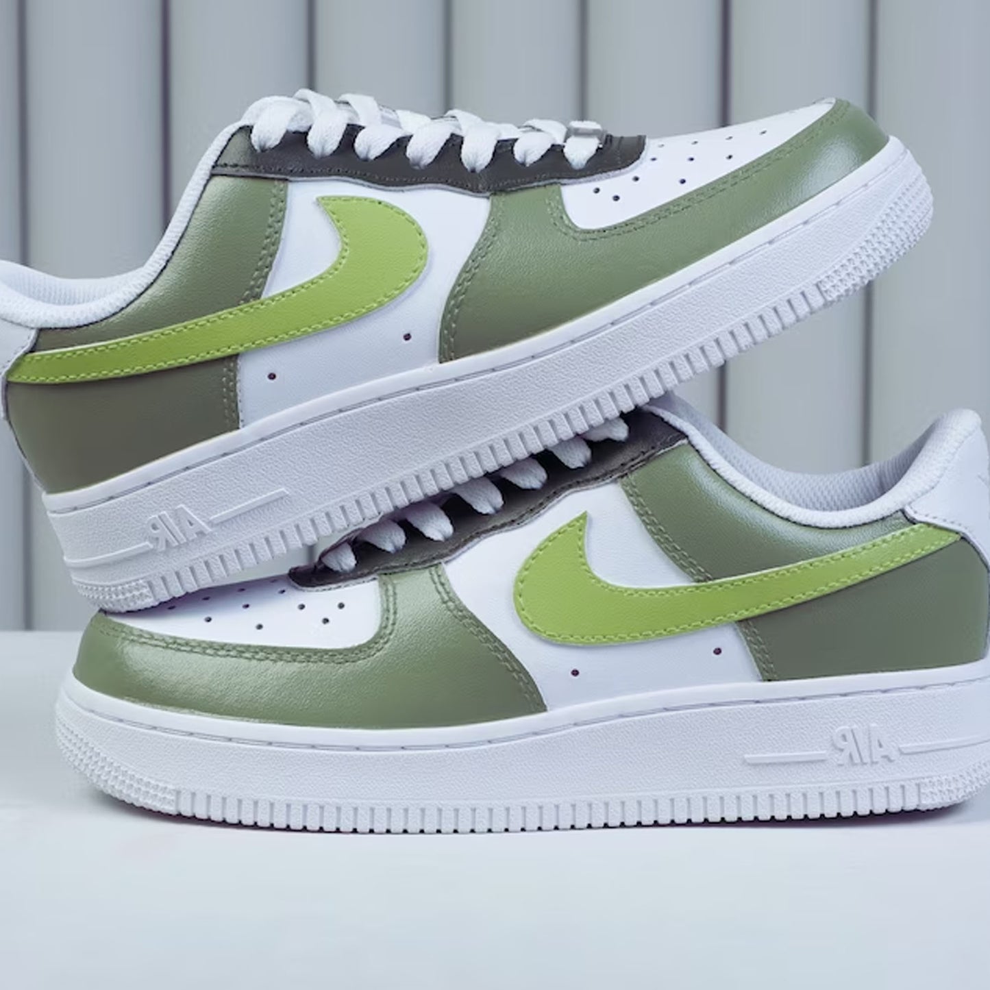 Sage Green Custom Sneaker