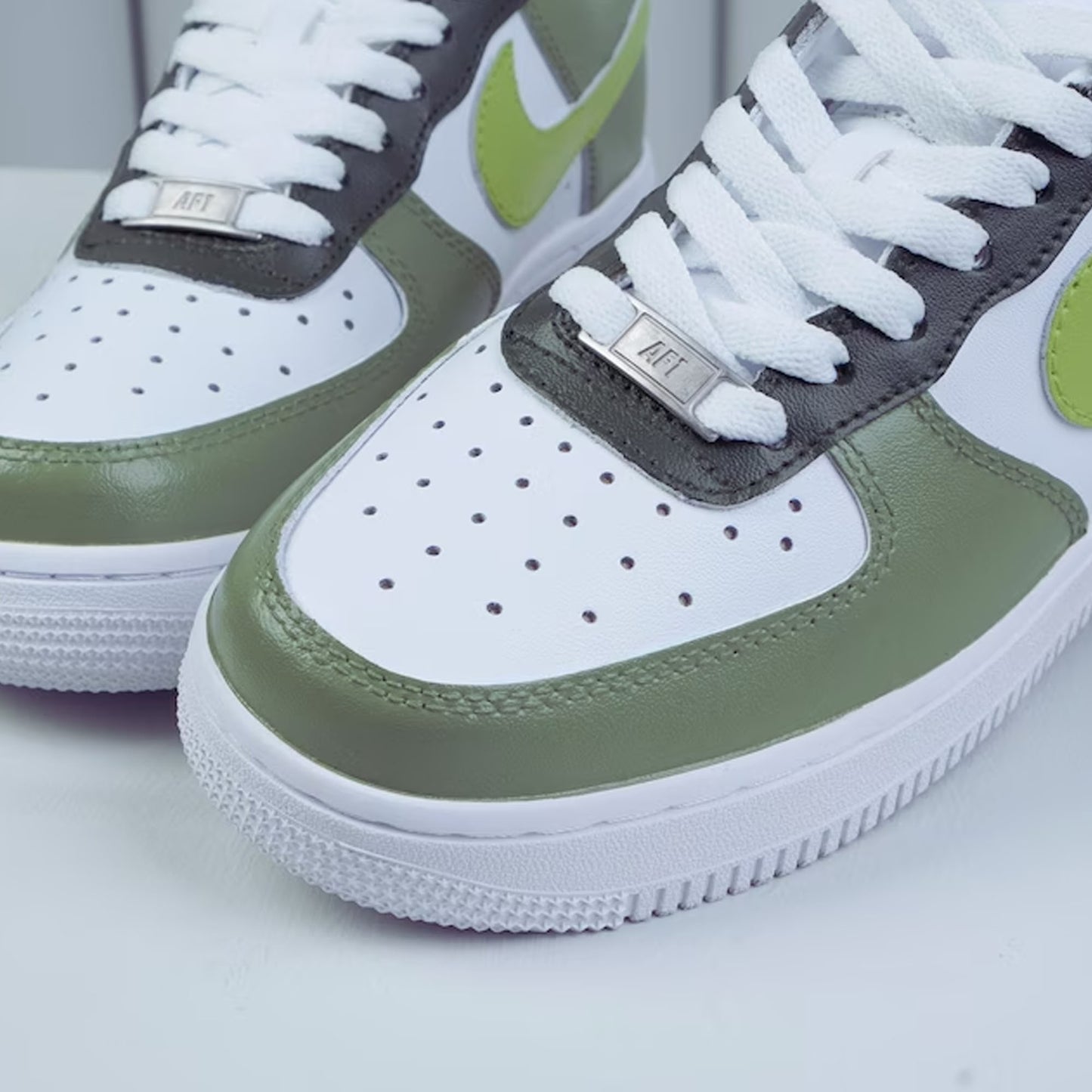 Sage Green Custom Sneaker