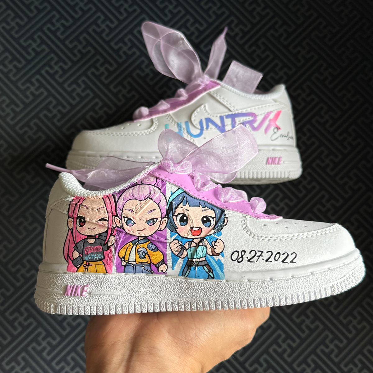 Limited Edition: Huntix custom shoes air force 1 kids 1