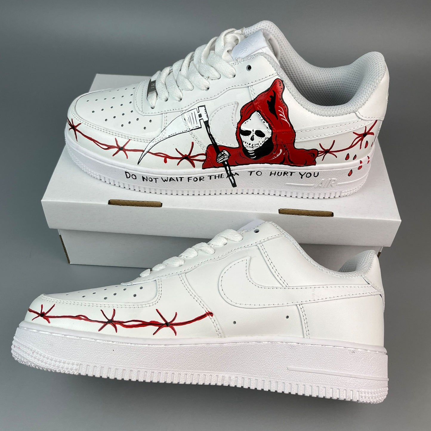 Hurt You Halloween Custom Sneaker