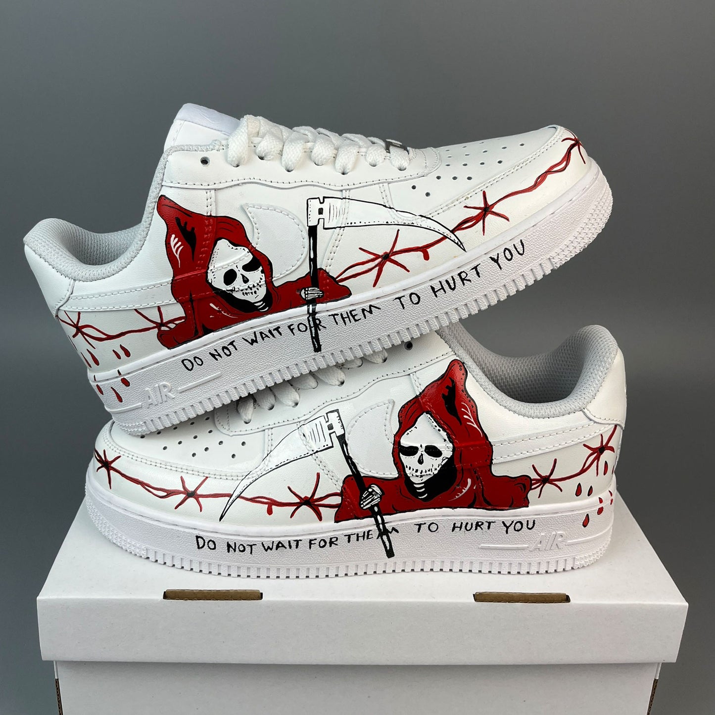 Hurt You Halloween Custom Sneaker