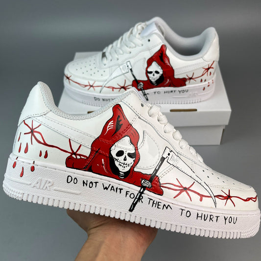 Hurt You Halloween Custom Sneaker