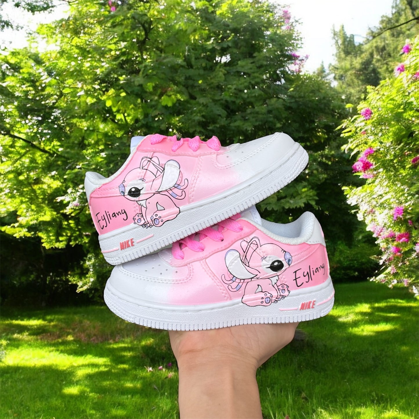 Pink Stitch Custom Sneaker Air Force 1
