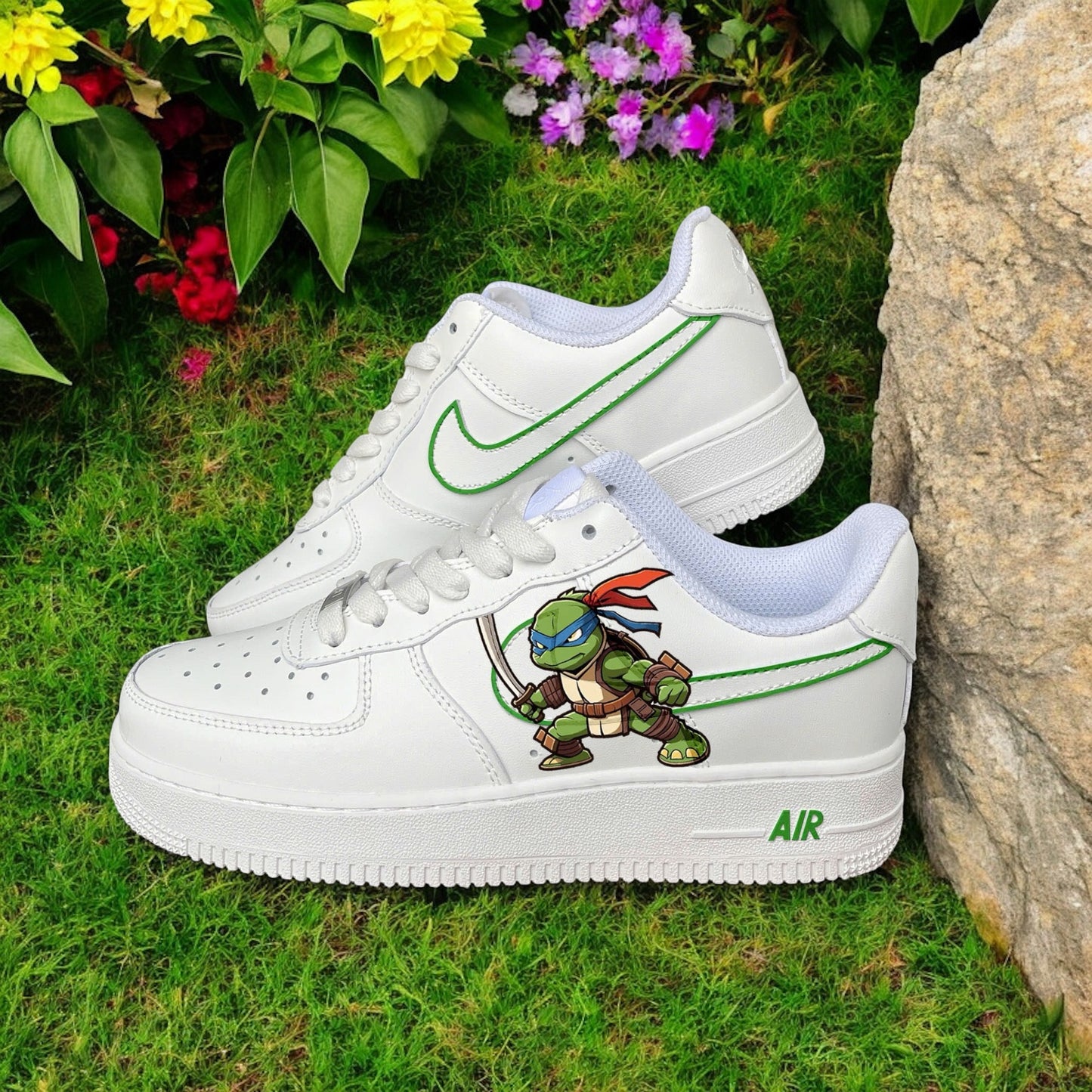 Ninja Turtle Custom Air Force 1 Sneaker