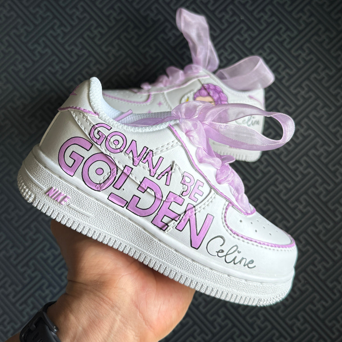 Limited Edition: Hand Painted Shoes K07