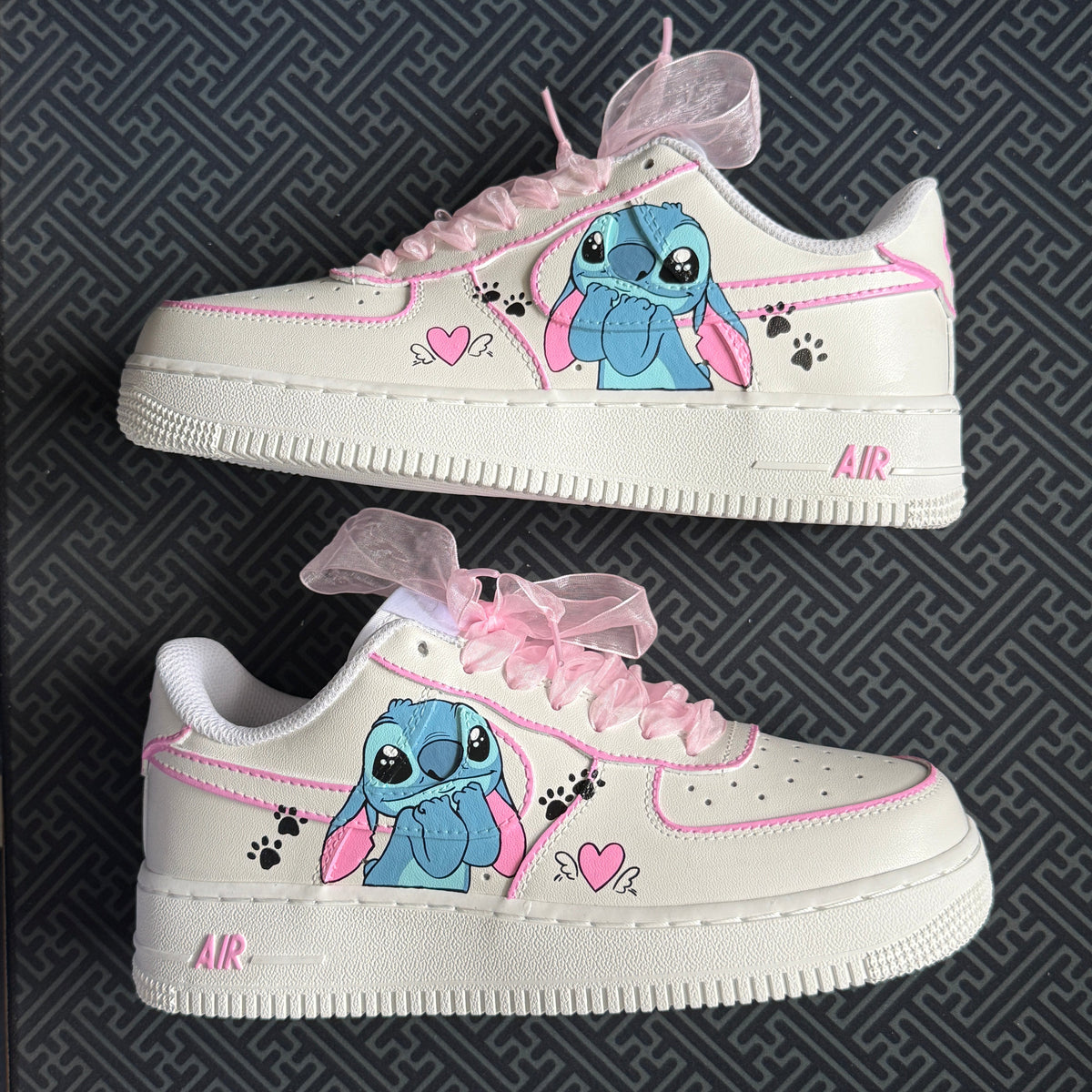 Stitch Paw Hand Painted Shoes