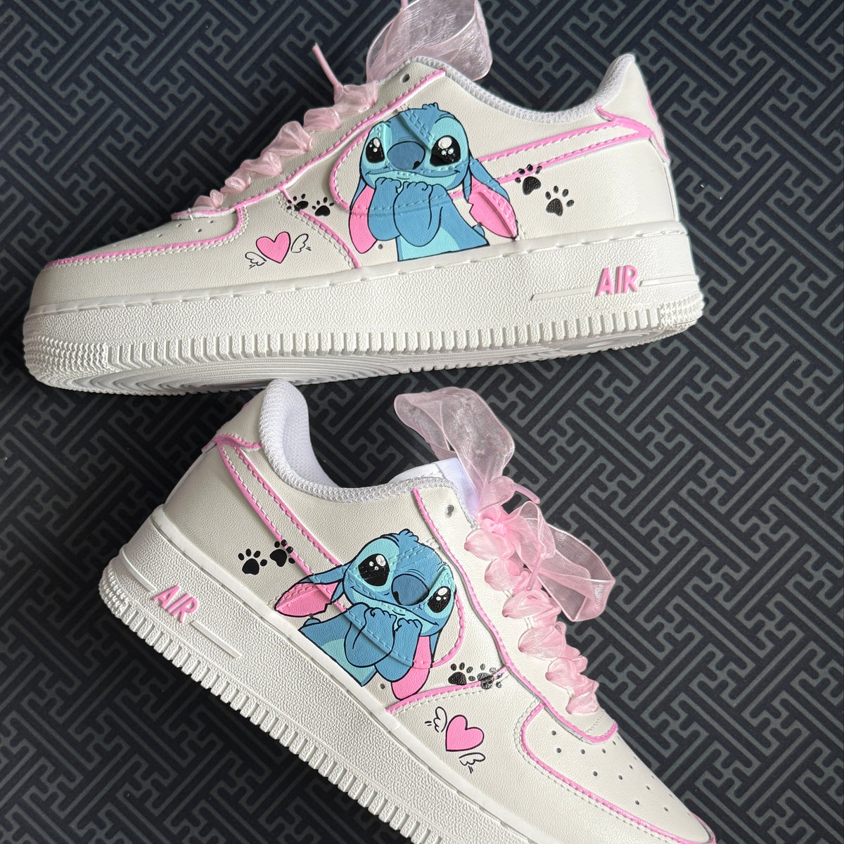 Stitch Paw Hand Painted Shoes